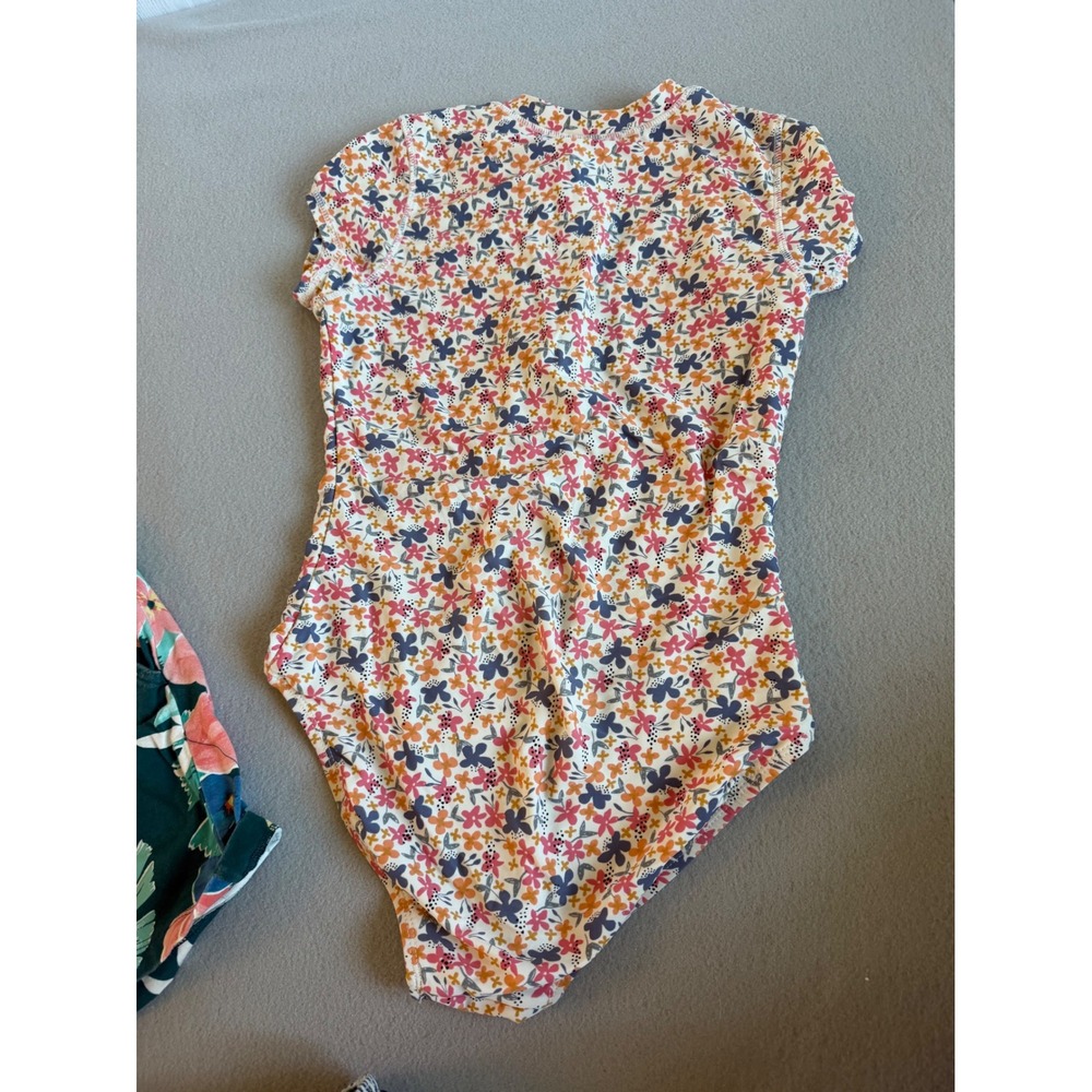 Girls Summer Bundle Boden Heart Shorts Tea Swimsuit Floral Romper 11-12 - Picture 6 of 10